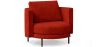 Buy Design Armchair - Velvet Upholstery - Nagar Red 60687 in the United Kingdom