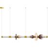 Buy Crystal Pendant Lamp - LED - Banton 120 CM Multicolour 61256 - in the UK