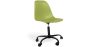 Buy Office Chair with Armrests - Wheeled Desk Chair - Black Brielle Frame Olive 61268 in the United Kingdom