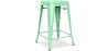 Buy Bistrot Metalix Stool Matte Metal - 60cm  Mint 58993 - in the UK