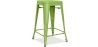 Buy Bistrot Metalix Stool Matte Metal - 60cm  Light green 58993 - prices