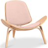 Buy Designer armchair - Scandinavian armchair - Fabric upholstery - Luna Fersken 16773 at MyFaktory