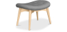 Buy Contor Ottoman - Scandinavian Design Dark grey 59019 at MyFaktory