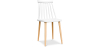 Buy Scandinavian style chair - Jaley White 59145 - in the UK