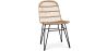 Buy Synthetic wicker dining chair - Magony Dark Brown 59255 - in the UK