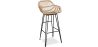 Buy Synthetic wicker bar stool - Magony Dark Brown 59256 - in the UK