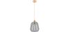 Buy Alessia pendant lamp - Crystal and metal Grey transparent 59342 - prices