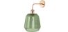 Buy Alessia wall lamp - Crystal and metal Green 59343 in the United Kingdom