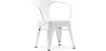 Buy Bistrot Metalix Kid Chair with armrest - Metal White 59684 - prices