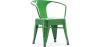 Buy Bistrot Metalix Kid Chair with armrest - Metal Green 59684 with a guarantee