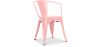 Buy  Bistrot Metalix chair with armrests New Edition - Metal Pink 59809 at MyFaktory