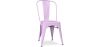 Buy Bistrot Metalix Chair - New Edition - Matte Metal Lavander 59803 - prices