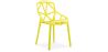 Buy Mykonos design dining chair - PP and Metal Yellow 59796 at MyFaktory