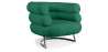 Buy Designer armchair - Faux leather upholstery - Biven Aquamarine 16500 - in the UK