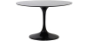 Buy Round Fiberglass Tulipa Table - 120cm Black 15418 - in the UK