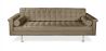 Buy Design Sofa Trendy (3 seats) - Faux Leather Taupe 13259 - in the UK