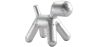 Buy Aviator pony chair - aluminum finish Silver 26715 - in the UK