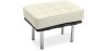 Buy City Bench (1 seat) - Faux Leather Ivory 15424 in the United Kingdom