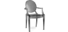 Buy Transparent Dining Chair - Armrest Design - Louis King Grey transparent 16461 - prices