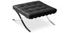 Buy City Ottoman - Faux Leather Black 58376 - in the UK