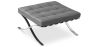 Buy City Ottoman - Faux Leather Grey 58376 in the United Kingdom