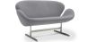 Buy Swin Sofa (2 seats) - Fabric Light grey 13911 in the United Kingdom