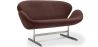 Buy Swin Sofa (2 seats) - Fabric Chocolate 13911 at MyFaktory