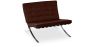 Buy City Armchair - Premium Leather Chocolate 58261 in the United Kingdom