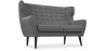 Buy 3-Seater Sofa Scandinavian Style - Thor Dark grey 58780 - in the UK