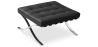 Buy City Ottoman - Premium Leather Black 58377 - in the UK