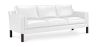 Buy Design Sofa 2213 (3 seats) - Premium Leather White 13928 - prices