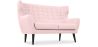 Buy 3-Seater Sofa Scandinavian Style - Thor Pink 58780 in the United Kingdom