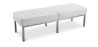 Buy Kanel Bench (3 seats) - Premium Leather White 13217 - prices