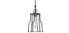 Buy Retro Ceiling Lamp - Cage Design Pendant Lamp - Jula Black 50867 - in the UK