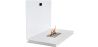 Modern Ethanol Fireplace - White
