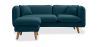 Buy Scandinavian style corner sofa - Eider Dark blue 58759 at MyFaktory