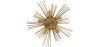 Buy Lydia wall lamp with 5 bulbs - Metal Gold 59341 - in the UK