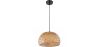 Buy Bali twisted Design Boho Bali ceiling lamp - Bamboo Natural wood 59354 - in the UK