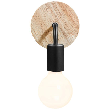 Buy Scandinavian wall lamp - Prinston Black 58849 in the United Kingdom 