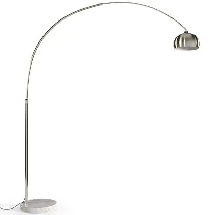 Buy Floor Lamp with Marble Base - Living Room Lamp - Lery White 13693 - in the UK 
