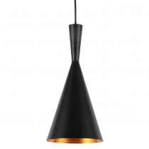Buy Tall Shade Pendant Lamp - Aluminium Black 22728 at MyFaktory 