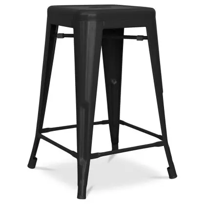 Buy Bistrot Metalix Stool Matte Metal - 60cm  Mint 58993 in the United Kingdom 