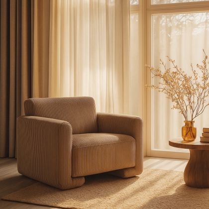 Buy Dining Chair Scandinavian Design Brielle  White 58593 - in the UK 