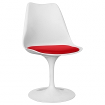 Buy Dining Chair - White Swivel Chair - Tulipa Red 59156 with a guarantee 