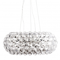 Buy Crystal Pendant Lamp 50cm  Transparent 53529 - in the UK 