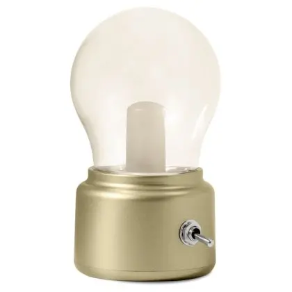 Buy Vintage Portable rechargeable lamp - Vintage Gold 59221 - in the UK 