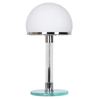 Buy Bauha Desk Lamp - Chrome Copper/Opal Glass White 13292 home delivery 