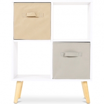 Buy  Wooden Shelf - Scandinavian Design - Small - Honuk White 59649 at MyFaktory 