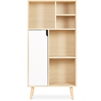Buy Wooden Sideboard - Scandinavian Design - Large - Rion Natural wood 59646 home delivery 