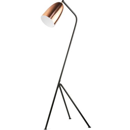 Buy Grasshoper floor lamp - Metal Chrome Rose Gold 59589 - in the UK 